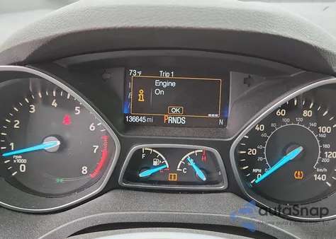 2017 Ford Escape S из США, поврежденный, VIN 1FMCU0F79HUB48086